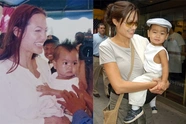Những bức ảnh cách đây 20 năm của Angelina Jolie và con nuôi Maddox